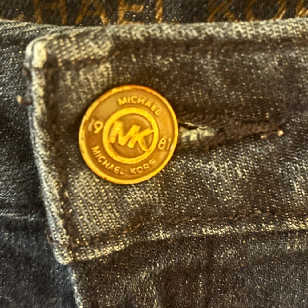Michael Kors Dark Blue Skinny Jeans - Picture 6 of 10